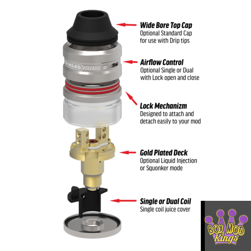 Pindad BF Squonk RDTA by Bombertech