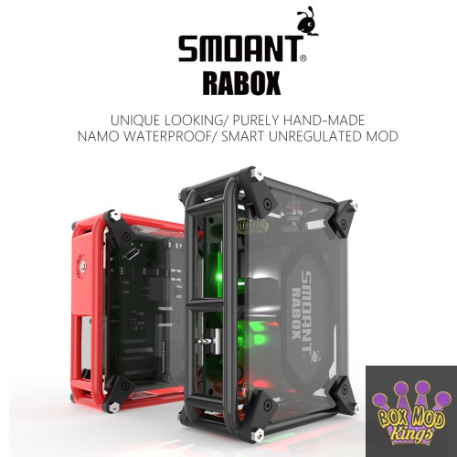 Smoant RABOX Purely Handmade Unregulated Box Mod