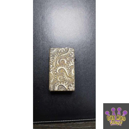 Octopus mods Gold and Black 360 Engraved Box
