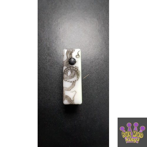 Octopus mods White 360 Squid Ink Engraved Box