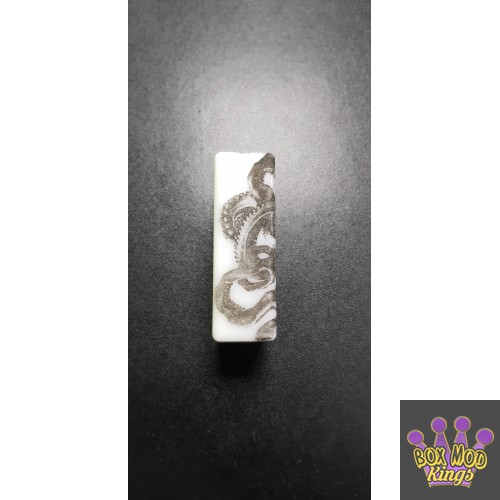 Octopus mods White 360 Squid Ink Engraved Box
