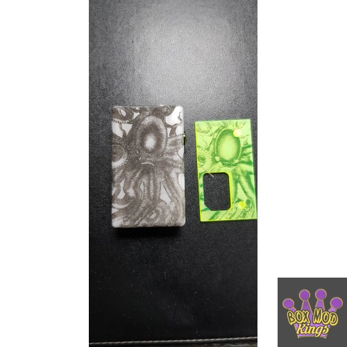 Octopus mods White 360 Squid Ink Engraved Box