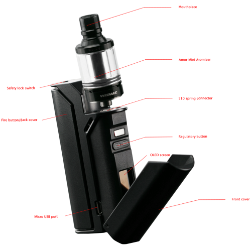 Wismec RX75 With Tank