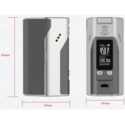 Wismec Reuleaux RX200S With bigger screen