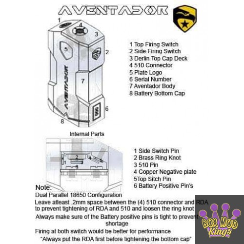Aventador Box Mod VERSION 2 By G.I. MODS Philippines