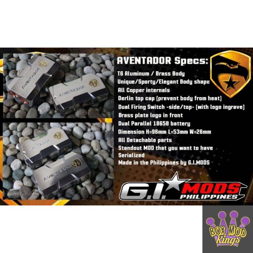 Aventador Box Mod By G.I. MODS Philippines