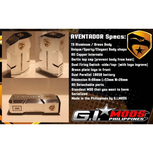 Aventador Box Mod By G.I. MODS Philippines