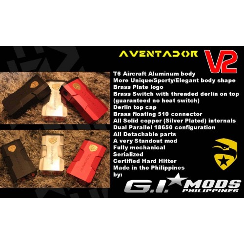 Aventador Box Mod VERSION 2 By G.I. MODS Philippines