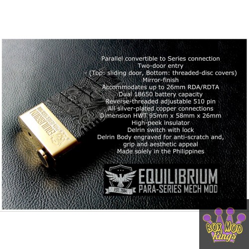 Equilibrium Para-Series by Mythical Vaping Concepts
