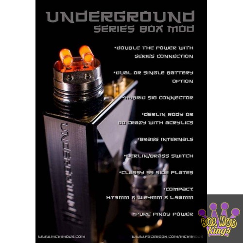 MCM Underground Series box mod