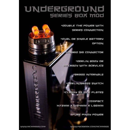 MCM Underground Series box mod