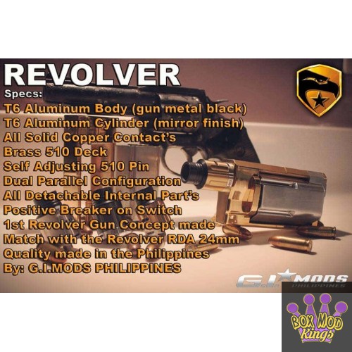 Revolver BoxMod By G.I. MODS Philippines