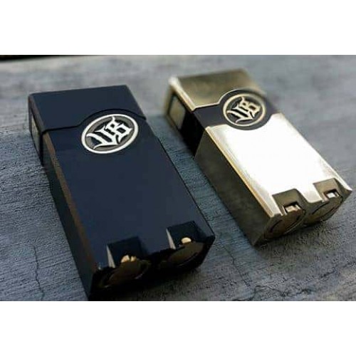 Brass Box Mod & NightHawk Black By VapeBreed
